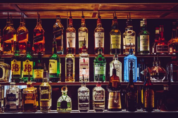 Verschillende soorten alcohol